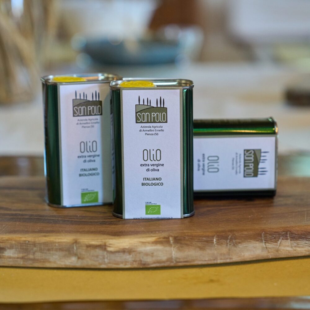 Olio Extravergine di Oliva Biologico (San Polo) - 0,25 lattina