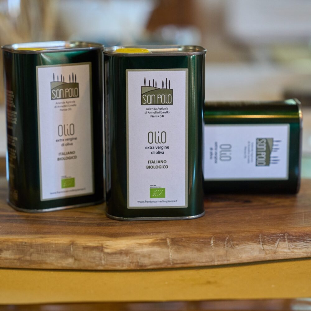Olio Extravergine di Oliva Biologico (San Polo) - 0,50 lattina