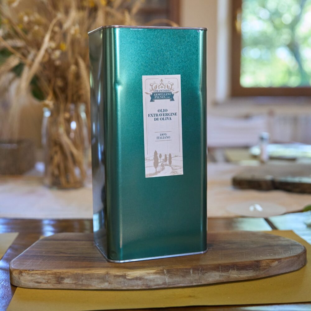 Olio Extravergine di Oliva (Frantoio Armellini) - 5 L lattina