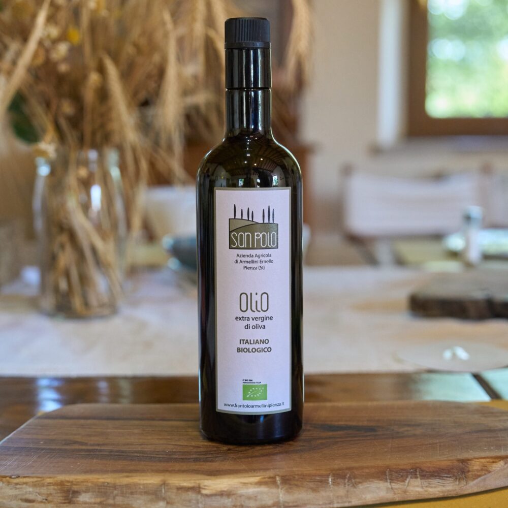 Olio Extravergine di Oliva Biologico (San Polo) - 0,75 bottiglia