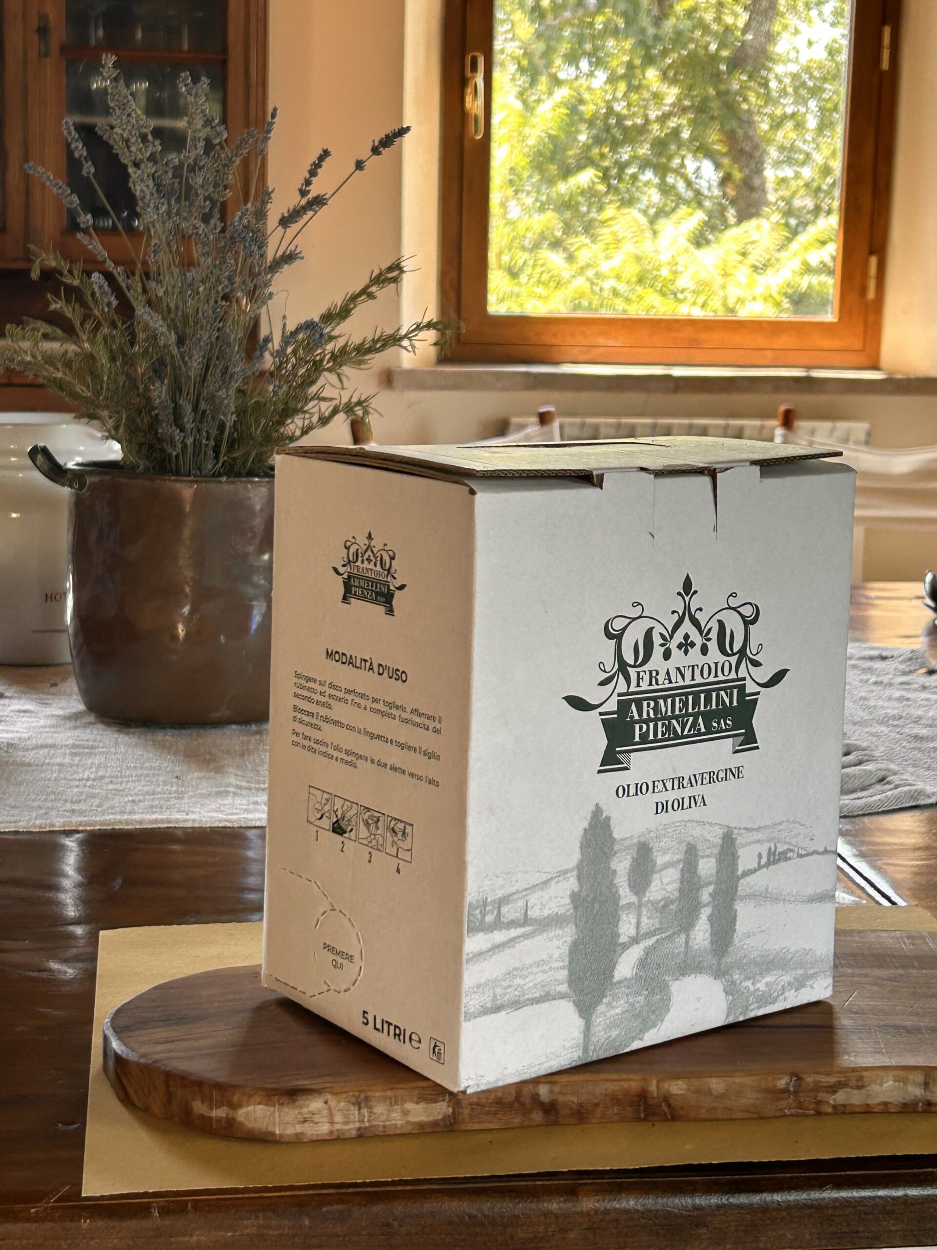 Bag in box 5l Olio Extravergine di Oliva (Frantoio Armellini)
